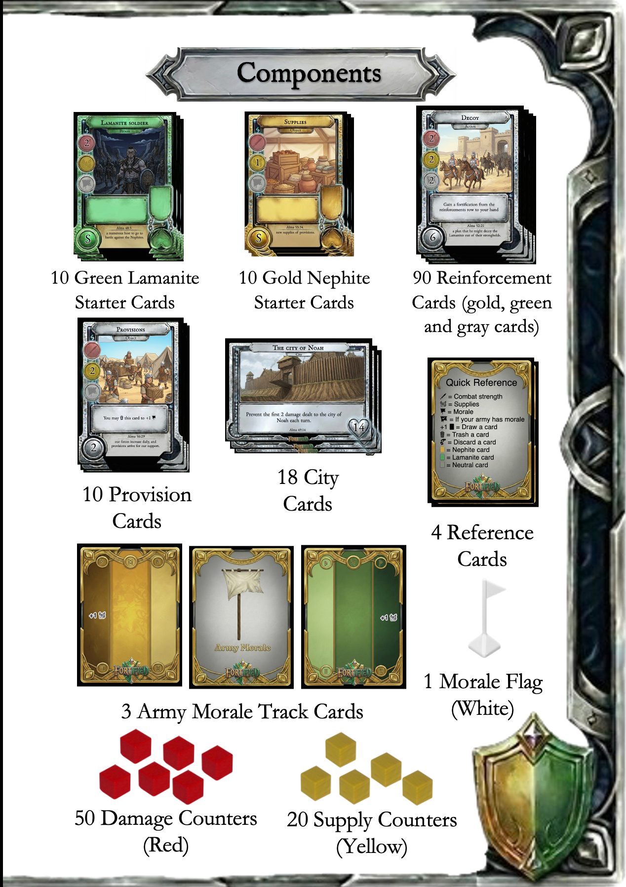 Fortified: The Book of Mormon Deckbuilding Game